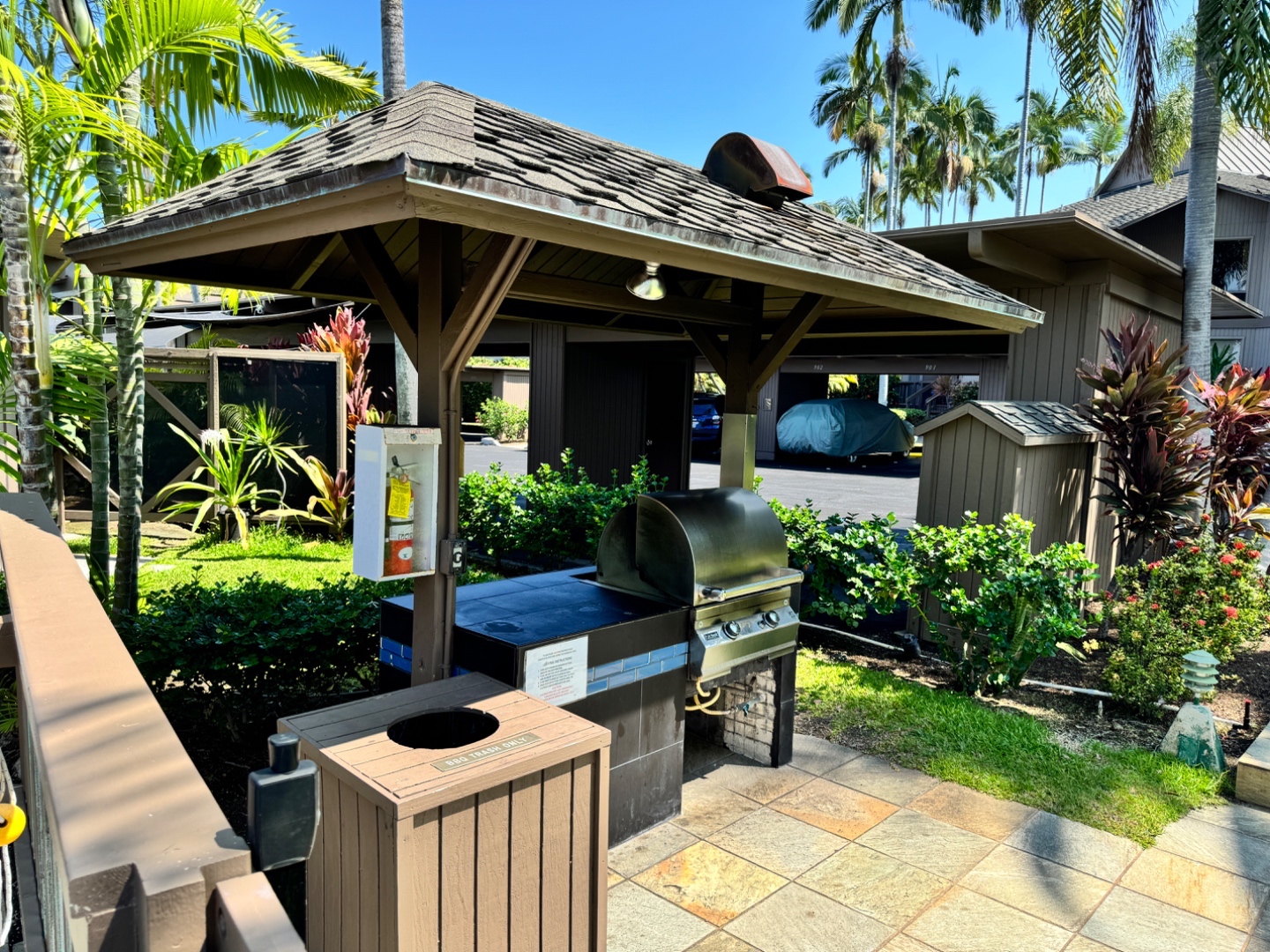 BBQ gazebo