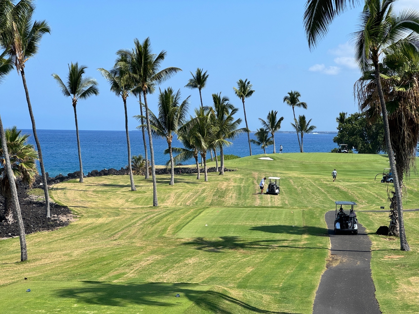 Kona Country Club golf course fairway
