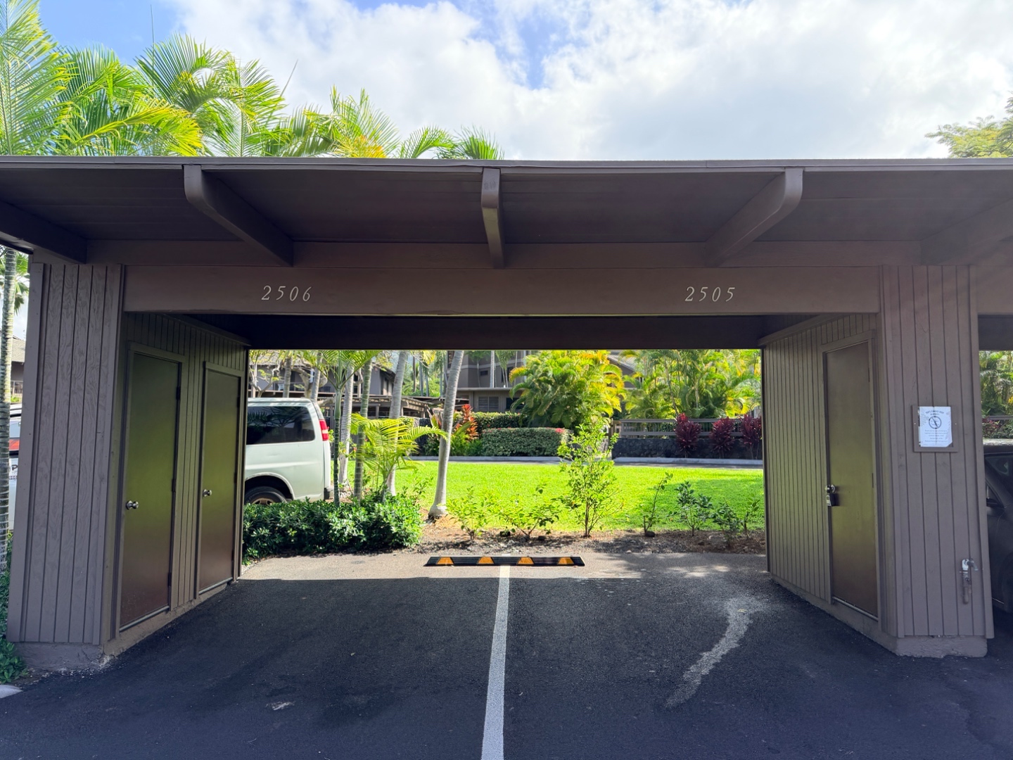 Unit 2505 parking spot